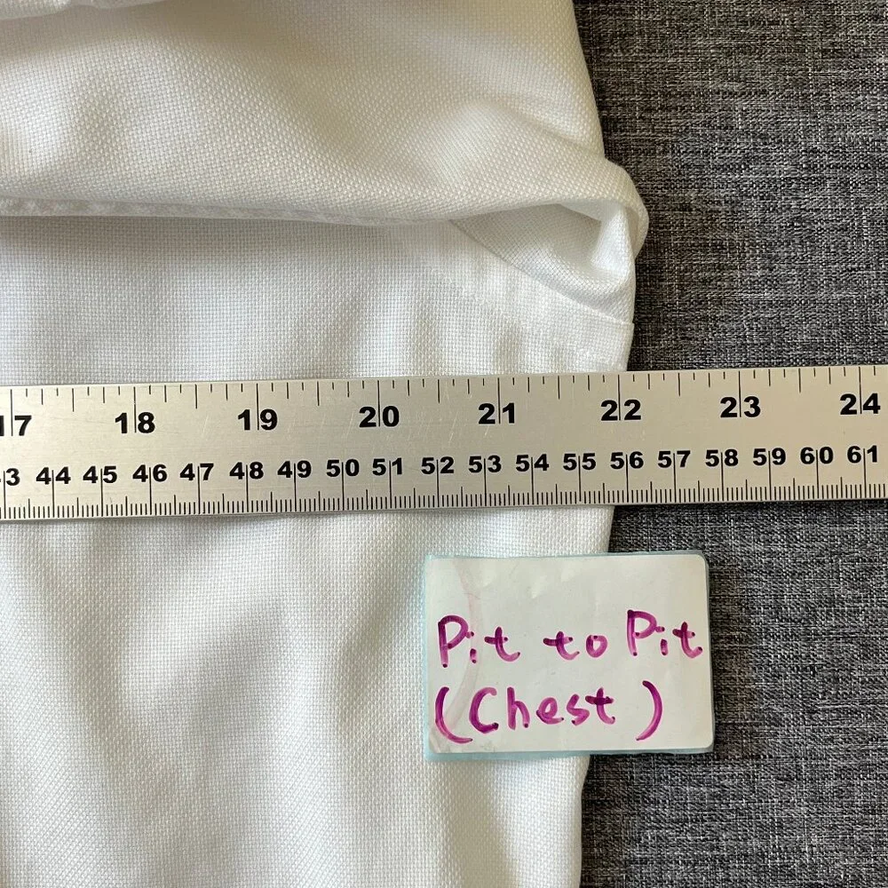 Eton Contemporary Button Up Dress Shirt - Men's Size 42/16.5 - White - Picture 11 of 14